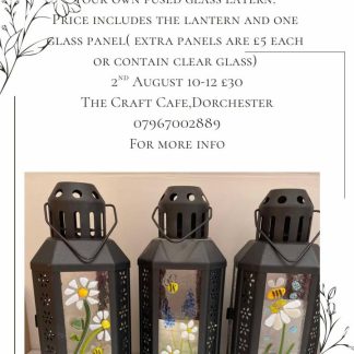 Fused Glass lanterns or Tea lights - 2nd August 2025