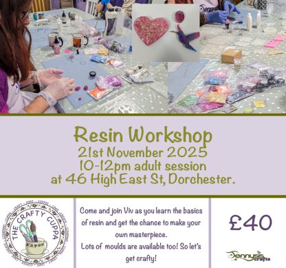 Resin workshop - 21st November 2025