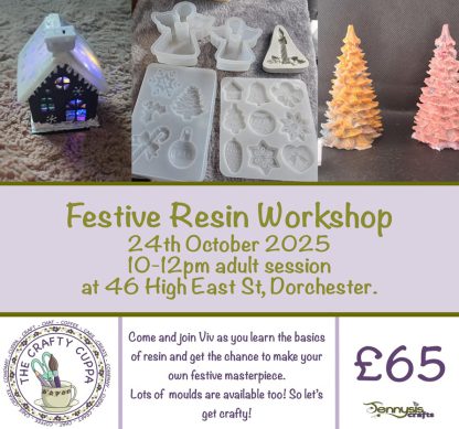 Festive Resin workshop - 24th October 2025