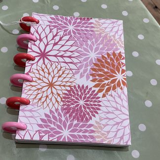 a6 book flower
