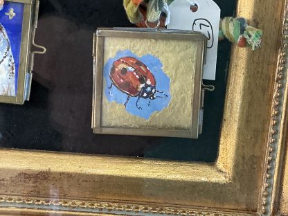 hand painted ladybird