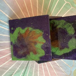 coaster set 4 with box
