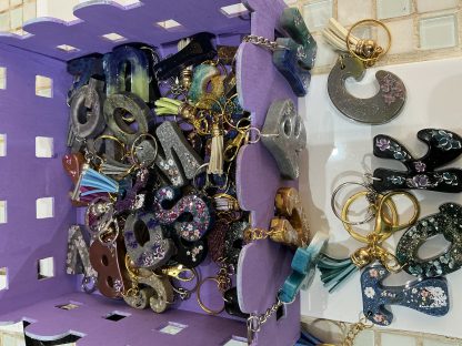 Alphabet keyrings