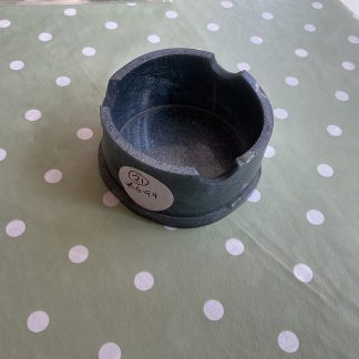 small blue ashtray