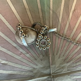 quartz wrap necklace