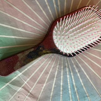 rainbow hair brush