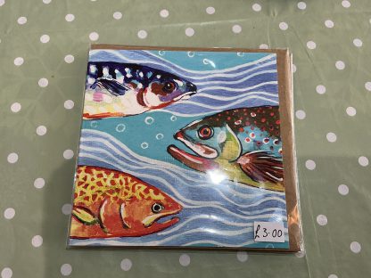 under the waves card