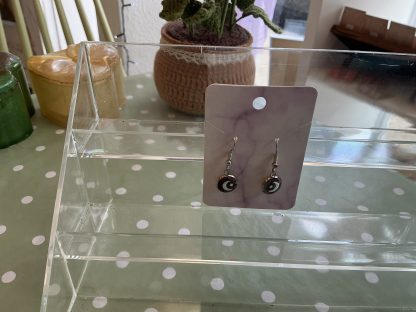 Moon and star earring