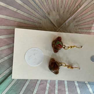 earrings flying saucer