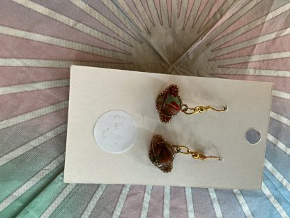 earrings flying saucer
