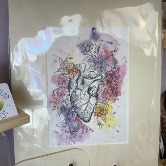 print heart
