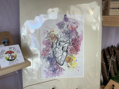 print heart