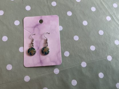 earring gold butterfly