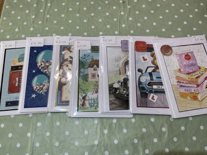 Assorted greeting cards
