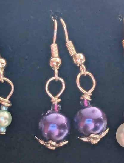 blackcurrent earrings