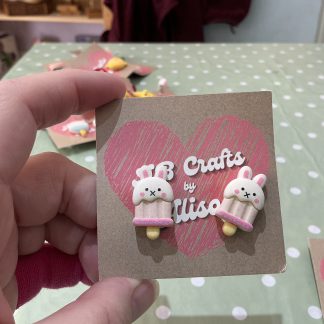 Lolly bunny earrings