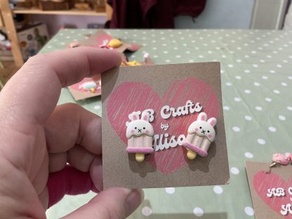 Lolly bunny earrings