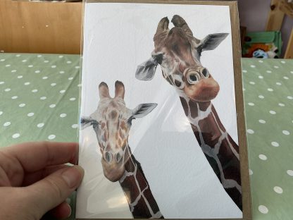 giraffe card