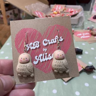 owl earrings