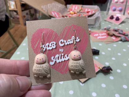 owl earrings