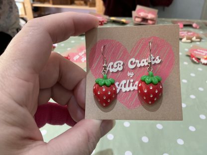Strawberries earrings