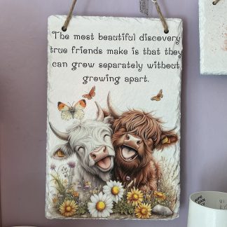 Highland Cow Plaque