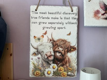 Highland Cow Plaque