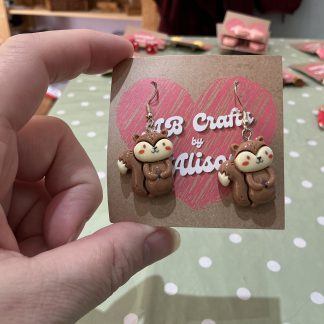 Squirrels earrings