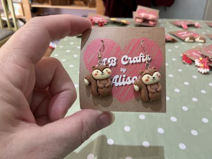 Squirrels earrings