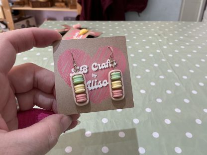 Triple Macaroon earrings