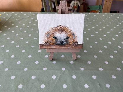 mini paint hedghog