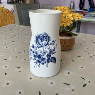 Blue Flower Vase