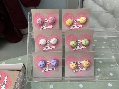 ice cream earrings - assorted
