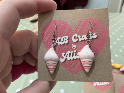 Ice cream earrings