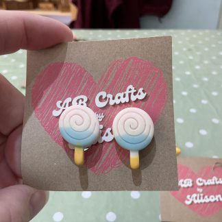 Lolly clip on earrings