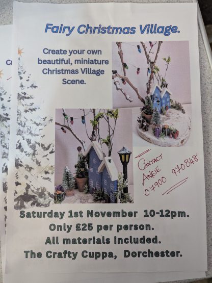 Fairy Christmas Village