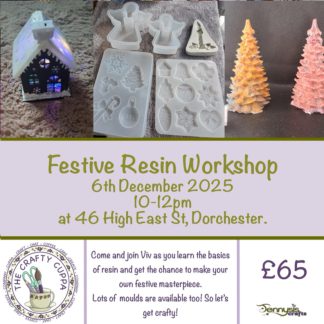 Festive Resin workshop - 6th December 2025