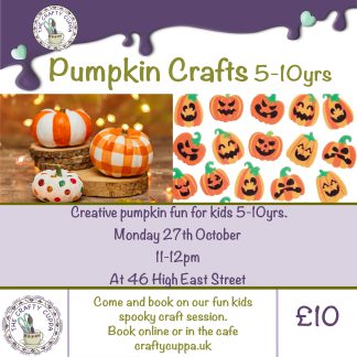 Autumn crafts - Aged 5-10yrs - 27th October 2025