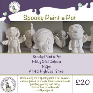 Kids Halloween 'Paint a Pot' Workshop
