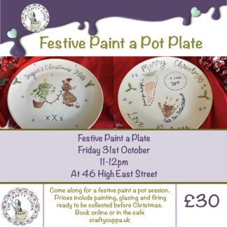 Paint-a-Pot: Festive Plates Workshop